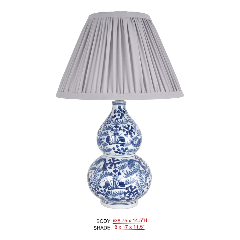 Wholesale Table Lamps LFY6737 Blue and White Porcelain Table Lamp