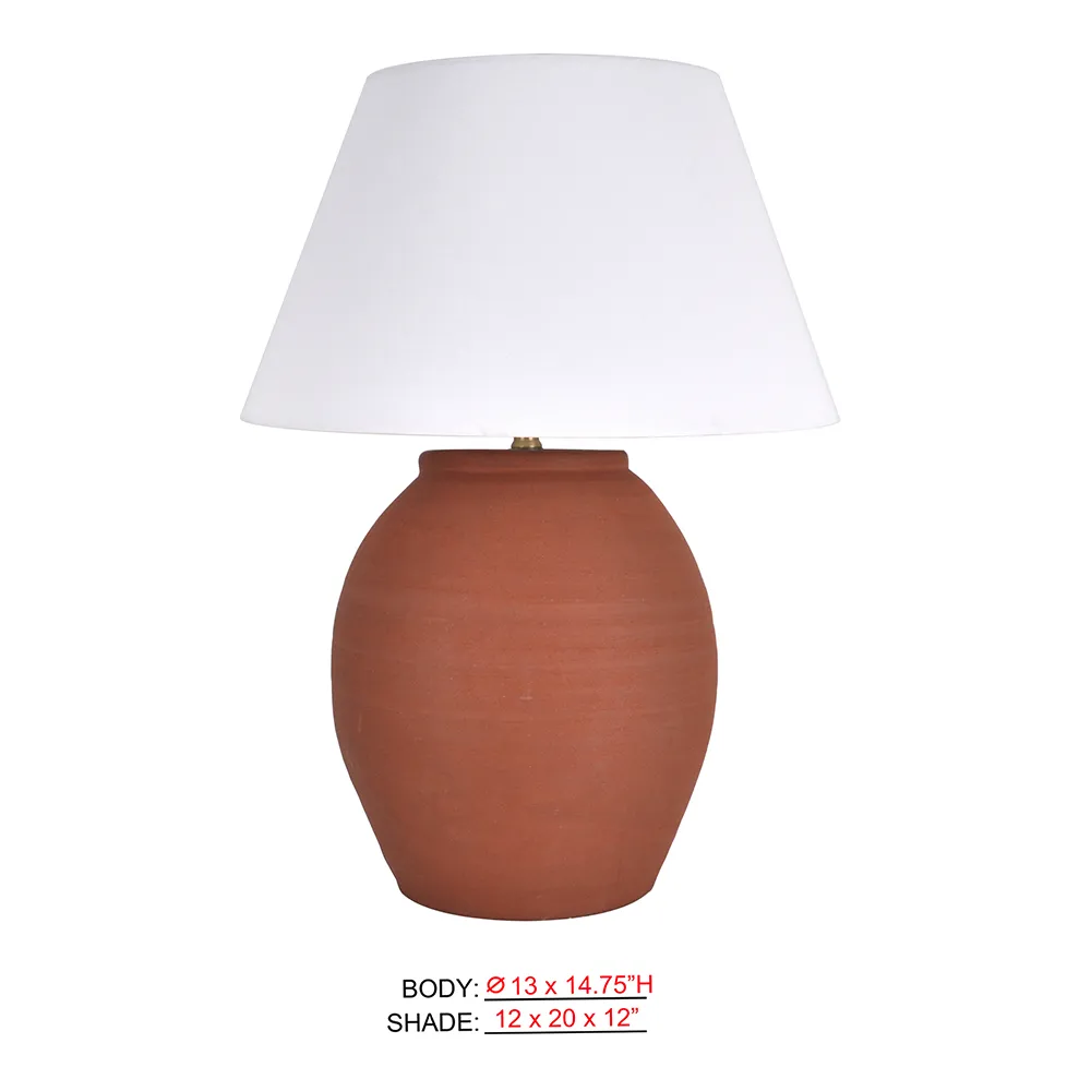 Hand-thrown Ceramic Table Lamp LHM0001