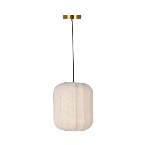 Linen Fabric Ceiling Pendant P0003