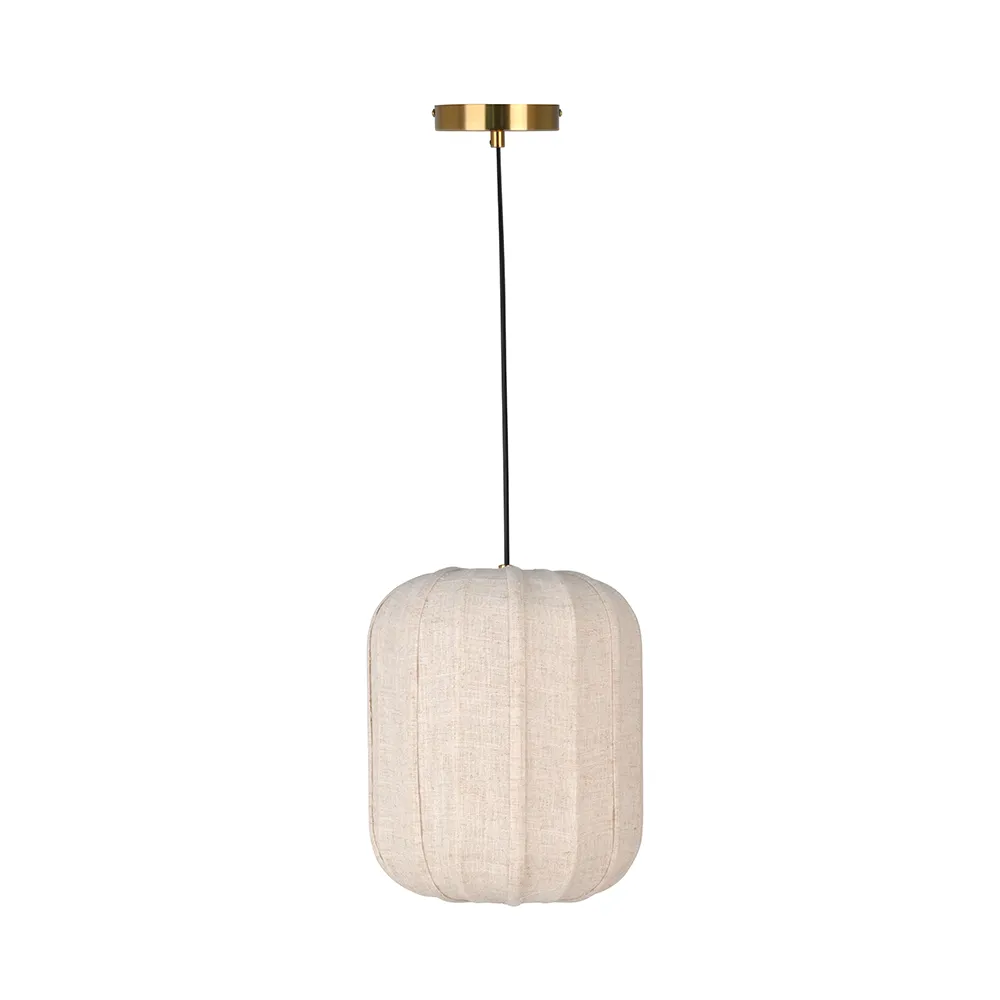 Linen Fabric Ceiling Pendant P0003