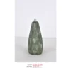 Green Restaurant Table Lamp CLC6307-4.25x9.5 with olive geometric tapered body for cordless use