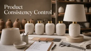 Ceramic Table Lamp Manufacturer Consistency Control image