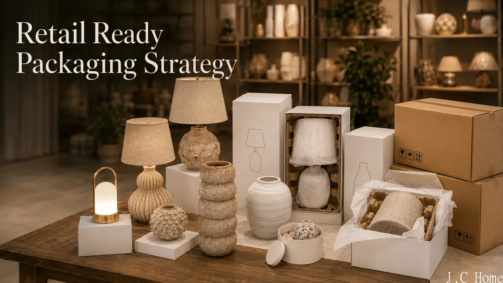 Lighting and Decor Supplier Retail Packaging Strategy image