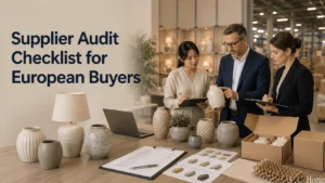 Home Decor Manufacturer China Audit Checklist for Europe image