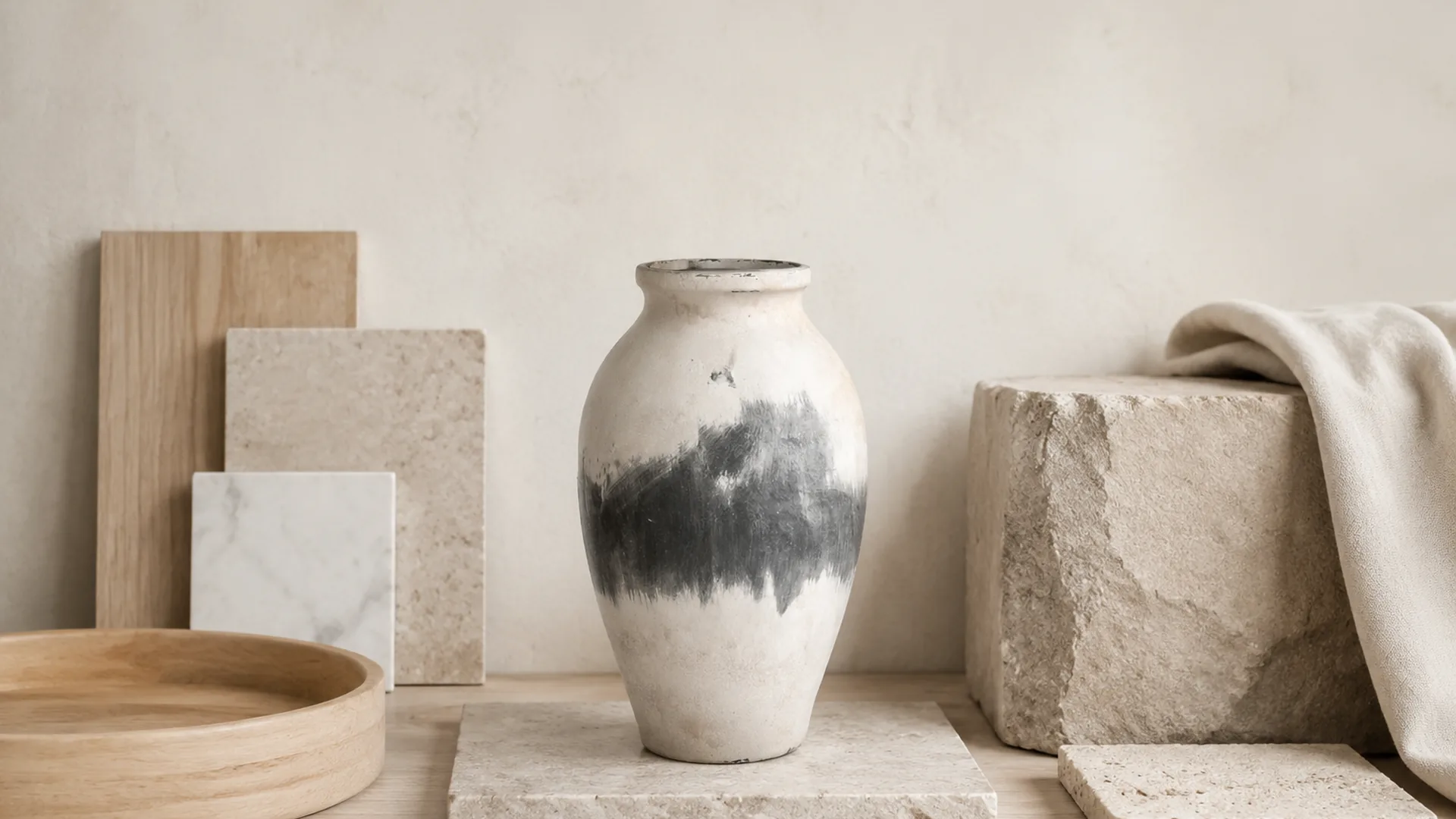 Ceramic Vase Shape And Size Guide material finish and scale comparison
