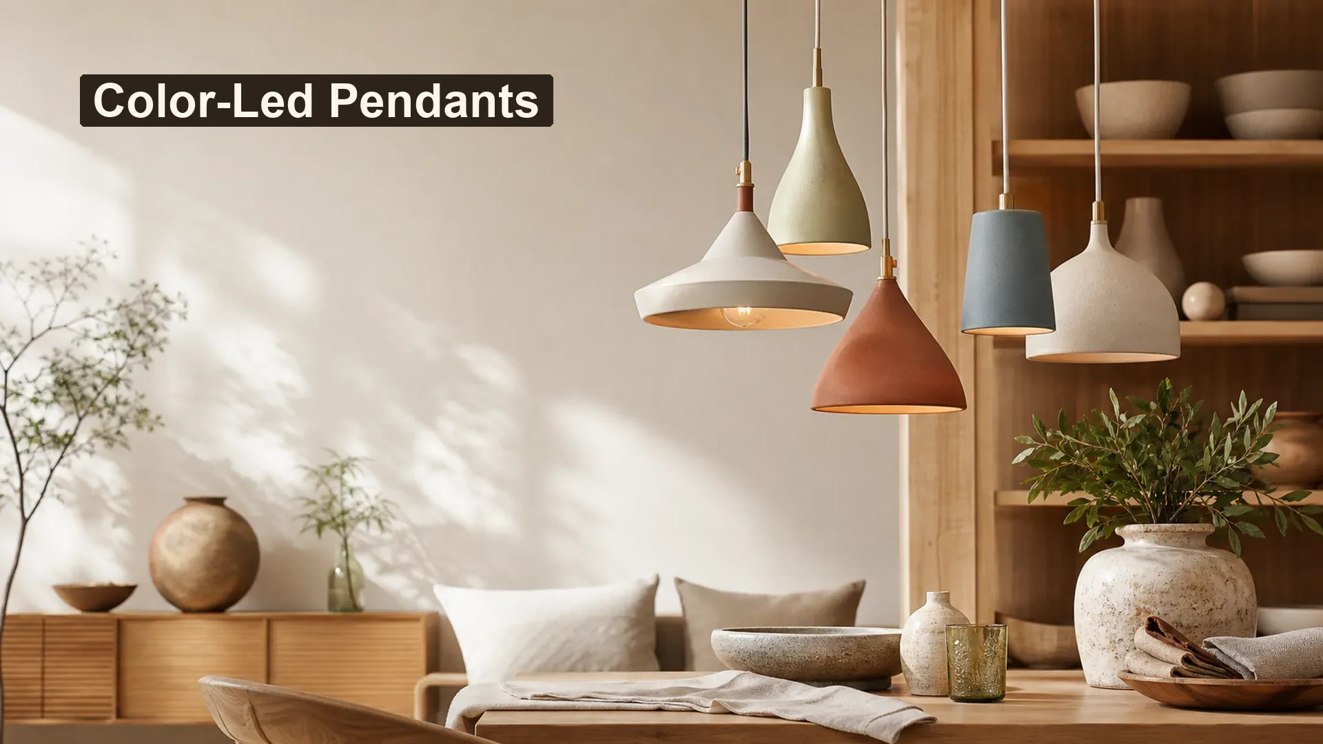 Colored Pendant Lights for Coordinated Collections editorial featured image
