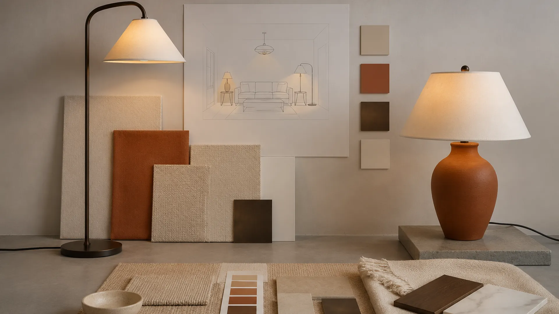 coordinating floor and table lamps product brief and review process