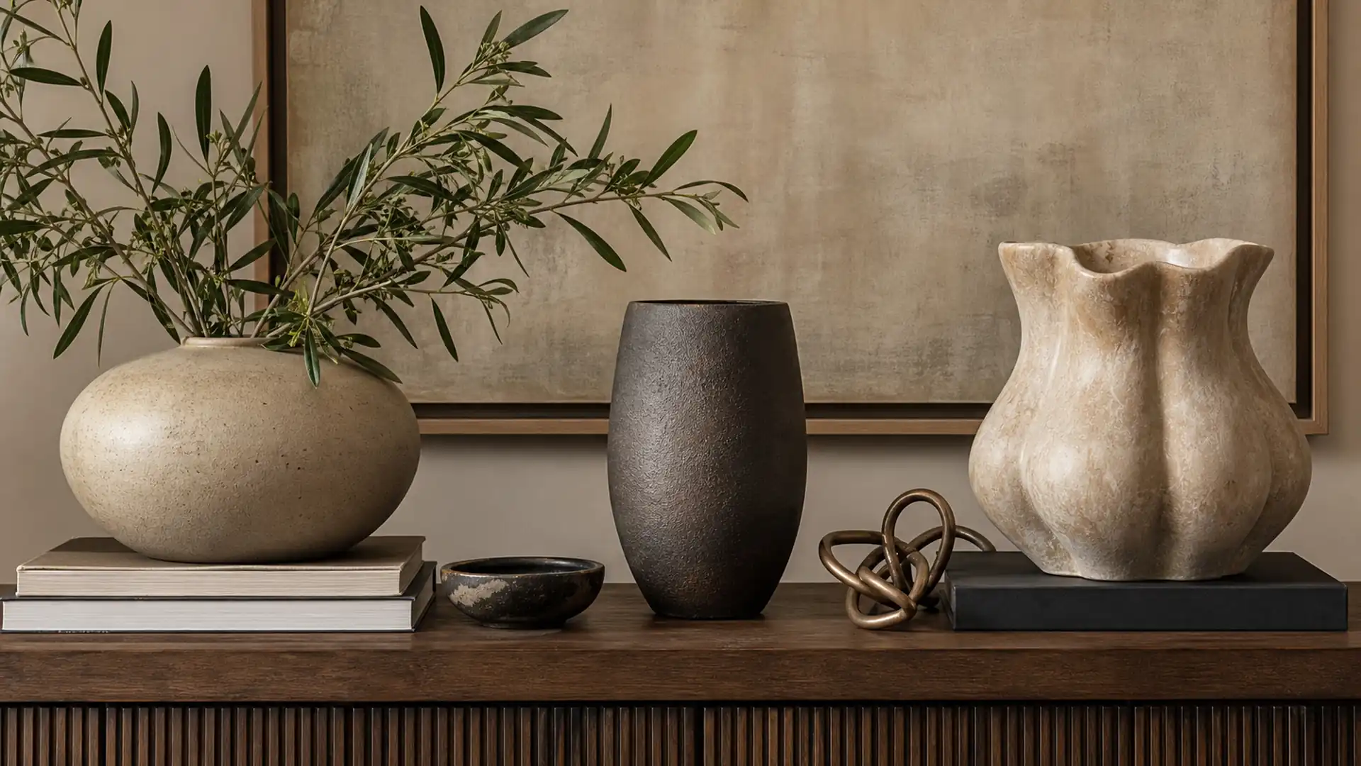 Decorative Ceramic Pots for Entryway Styling material and finish direction