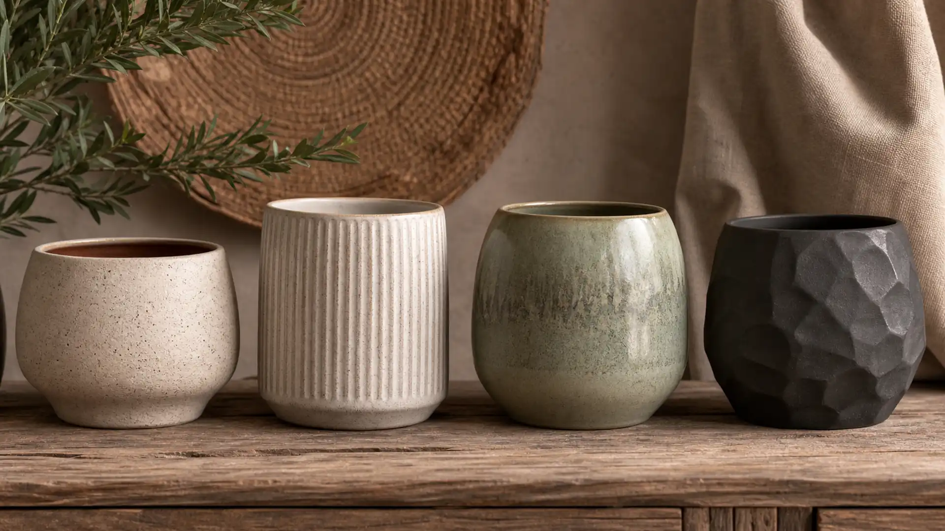 Decorative Pot Shapes and Sizes Guide material and finish direction