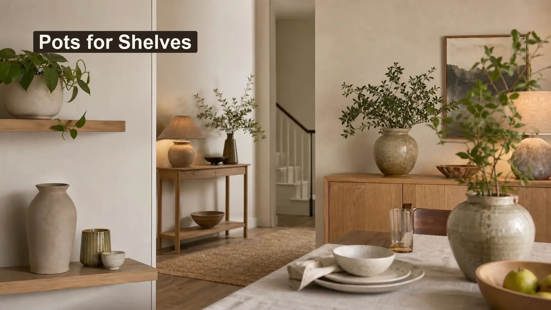 Decorative Pots for Shelves, Consoles, and Sideboards editorial featured image