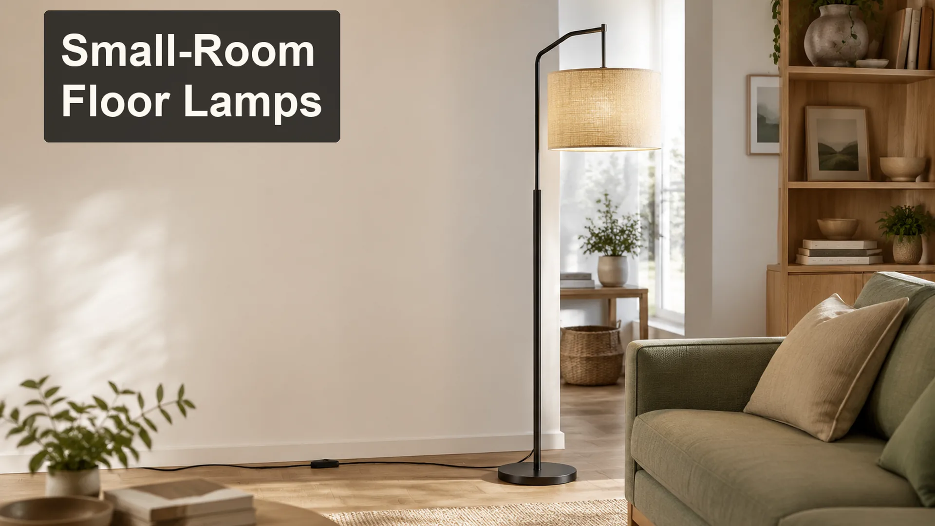 Floor Lamp Ideas for Small Living Rooms editorial cover scene
