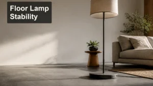 Floor Lamp Stability and Base Footprint Explained editorial cover scene