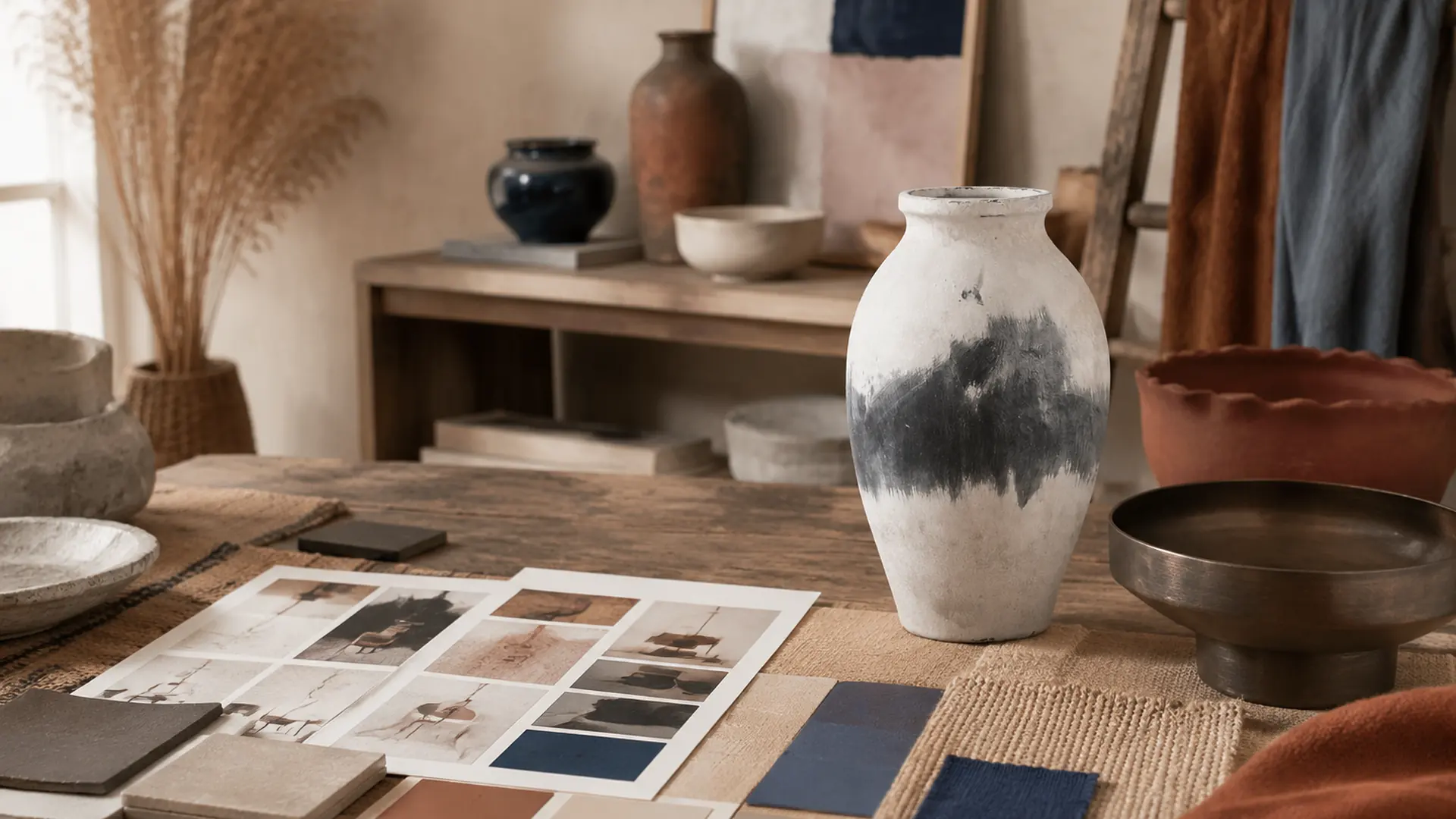 lighting and decor collection brief in a distinct application scene