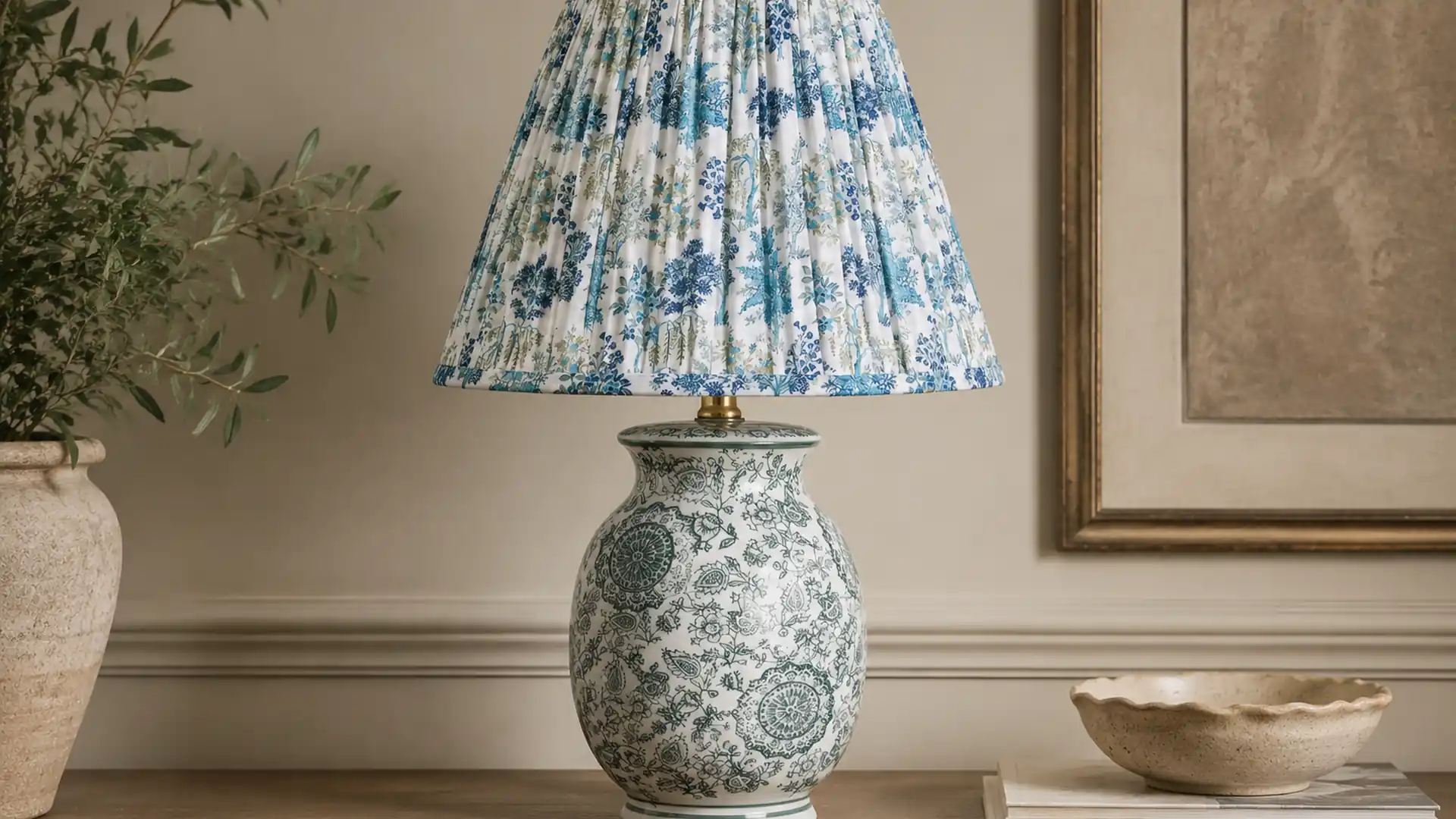lamp body and shade proportion material proportion or finish comparison