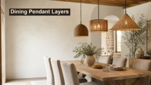 Layering Pendant Lights Above Dining Tables editorial featured image