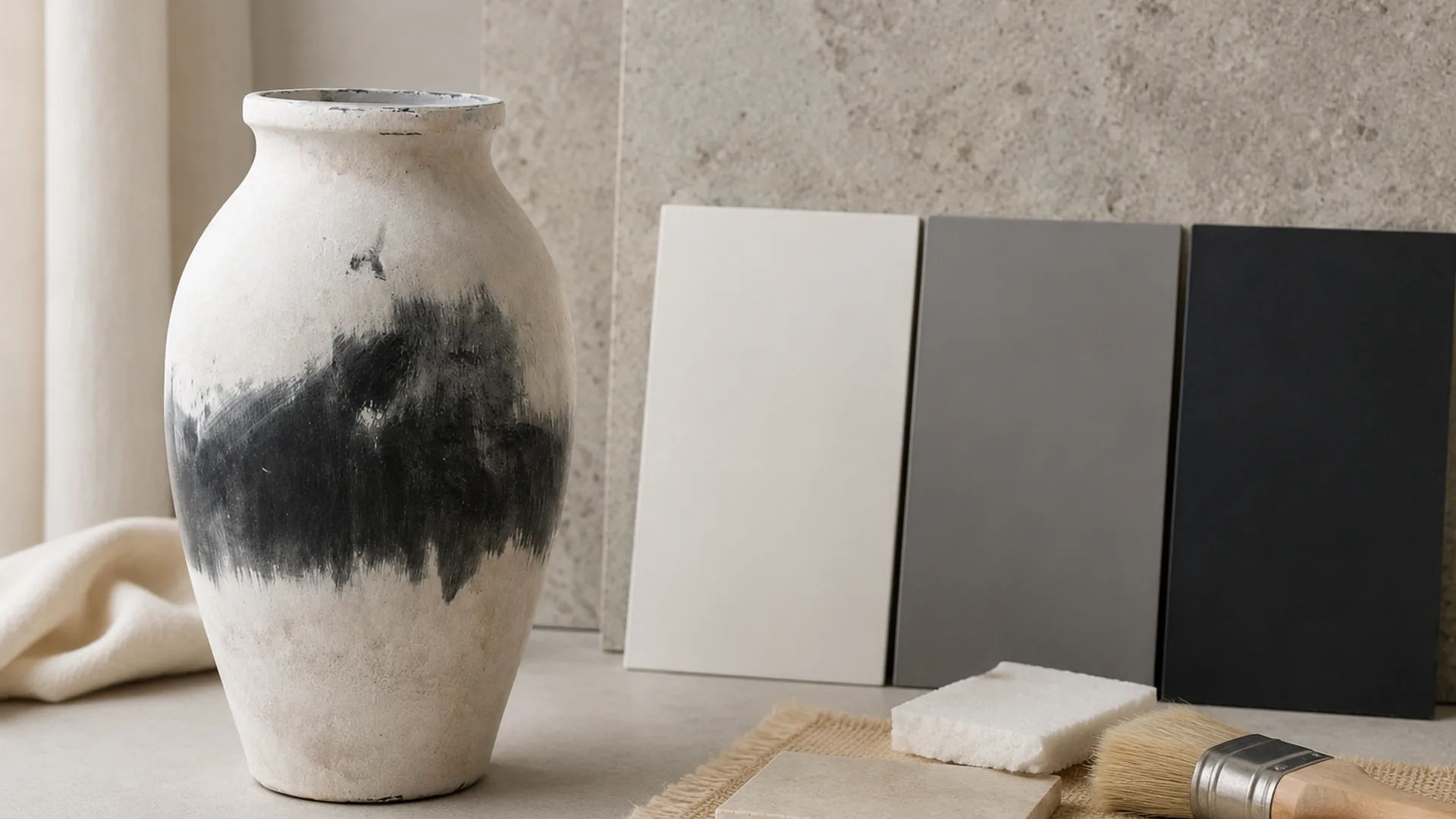 Ceramic Vase Glaze Finishes sample and product brief review