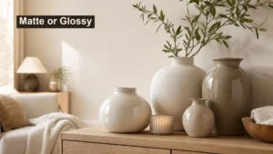 Matte vs Glossy Ceramic Pots: Finish Comparison editorial featured image