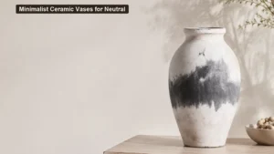 Minimalist Ceramic Vases for Neutral Spaces cover editorial scene