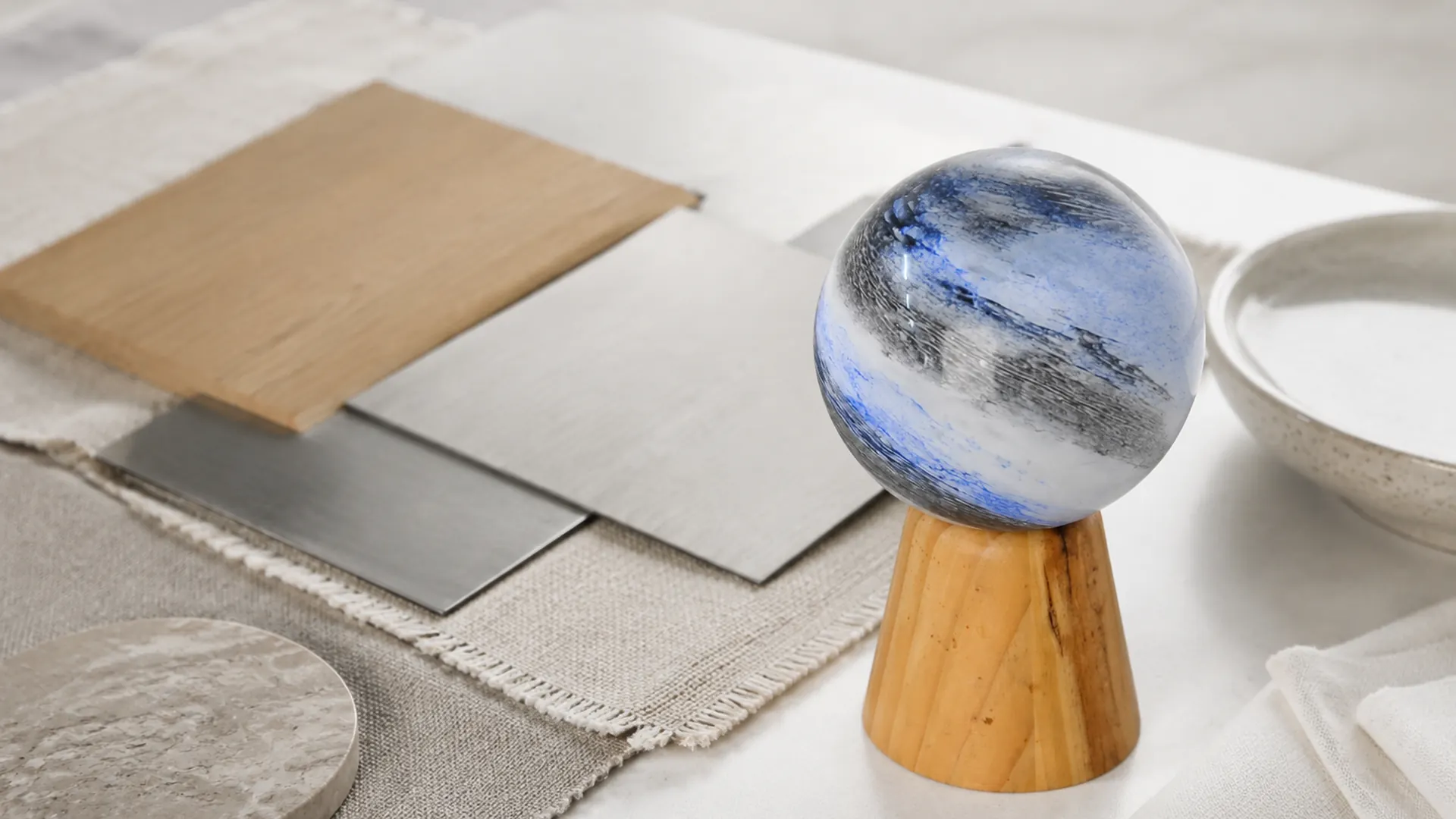 Mixed Material Tabletop Decor sample and product brief review