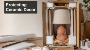 Packaging Protection for Ceramic Lamps, Vases, and Decorative Objects editorial cover scene