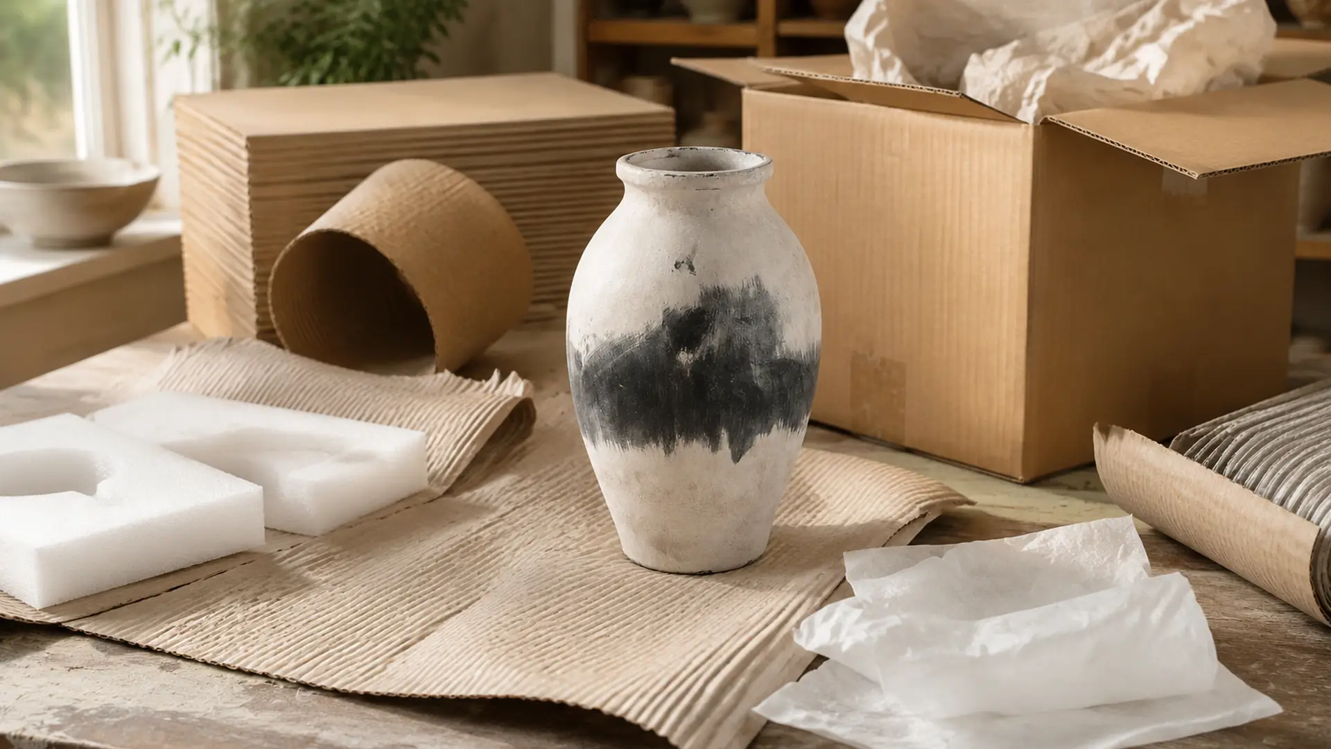 packaging protection in a distinct application scene