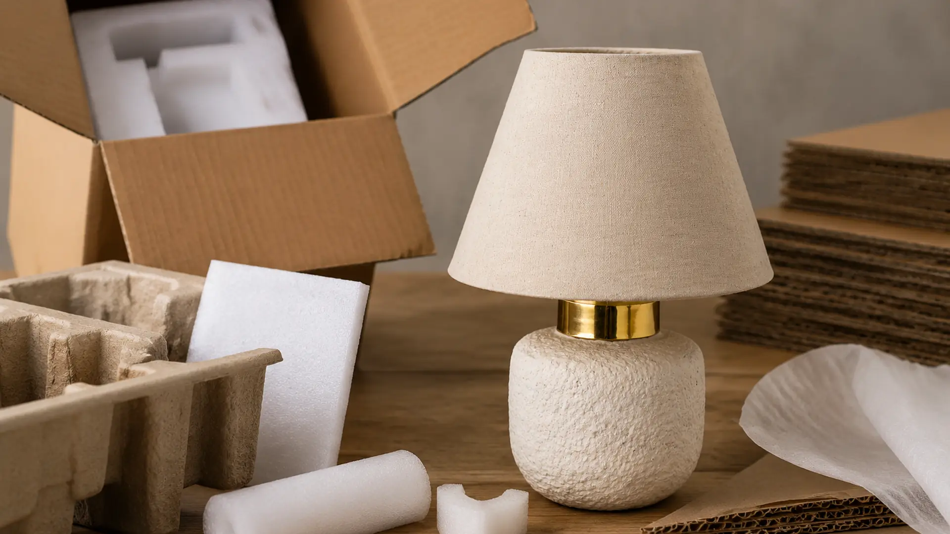 packaging protection material proportion or finish comparison