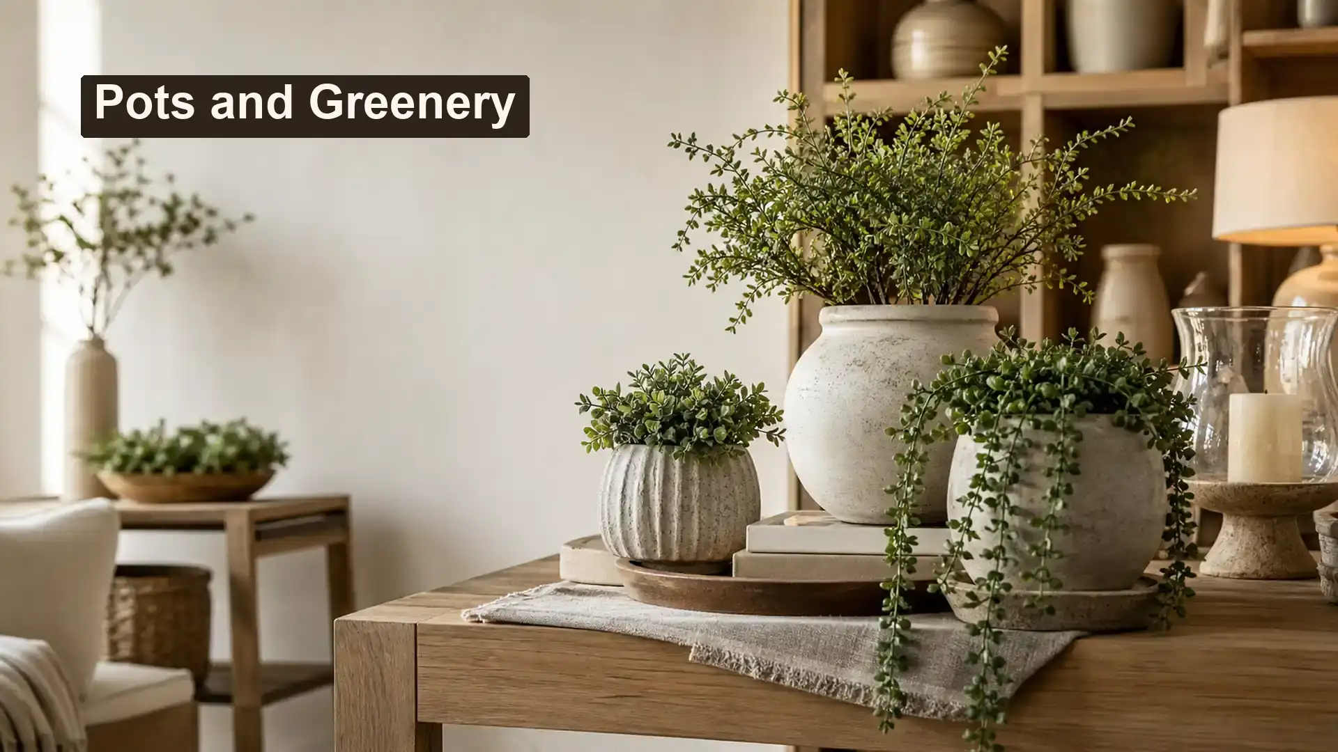 Decorative Pots with Artificial Greenery: A Styling Guide editorial featured image