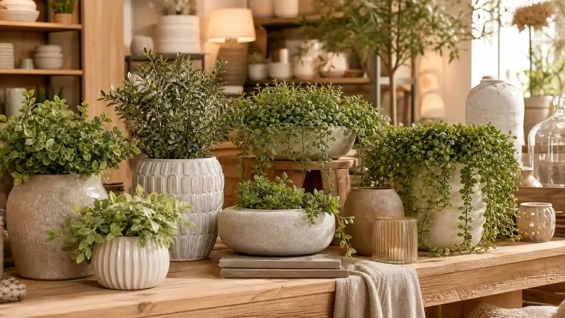 Decorative Pots with Artificial Greenery: A Styling Guide application comparison
