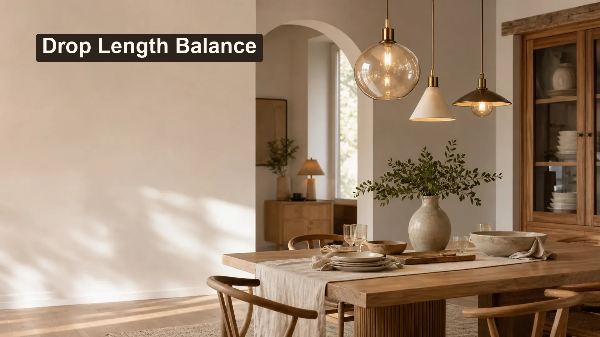 Pendant Light Drop Length and Visual Balance editorial featured image