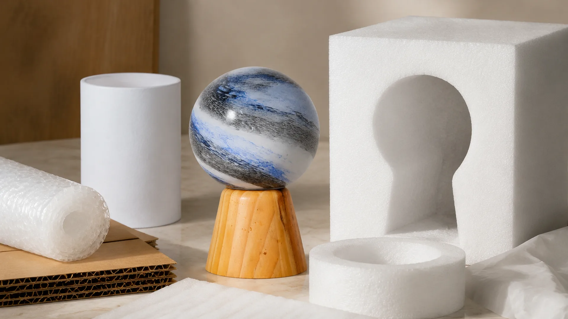 Tabletop Decor Packaging Protection sample and product brief review