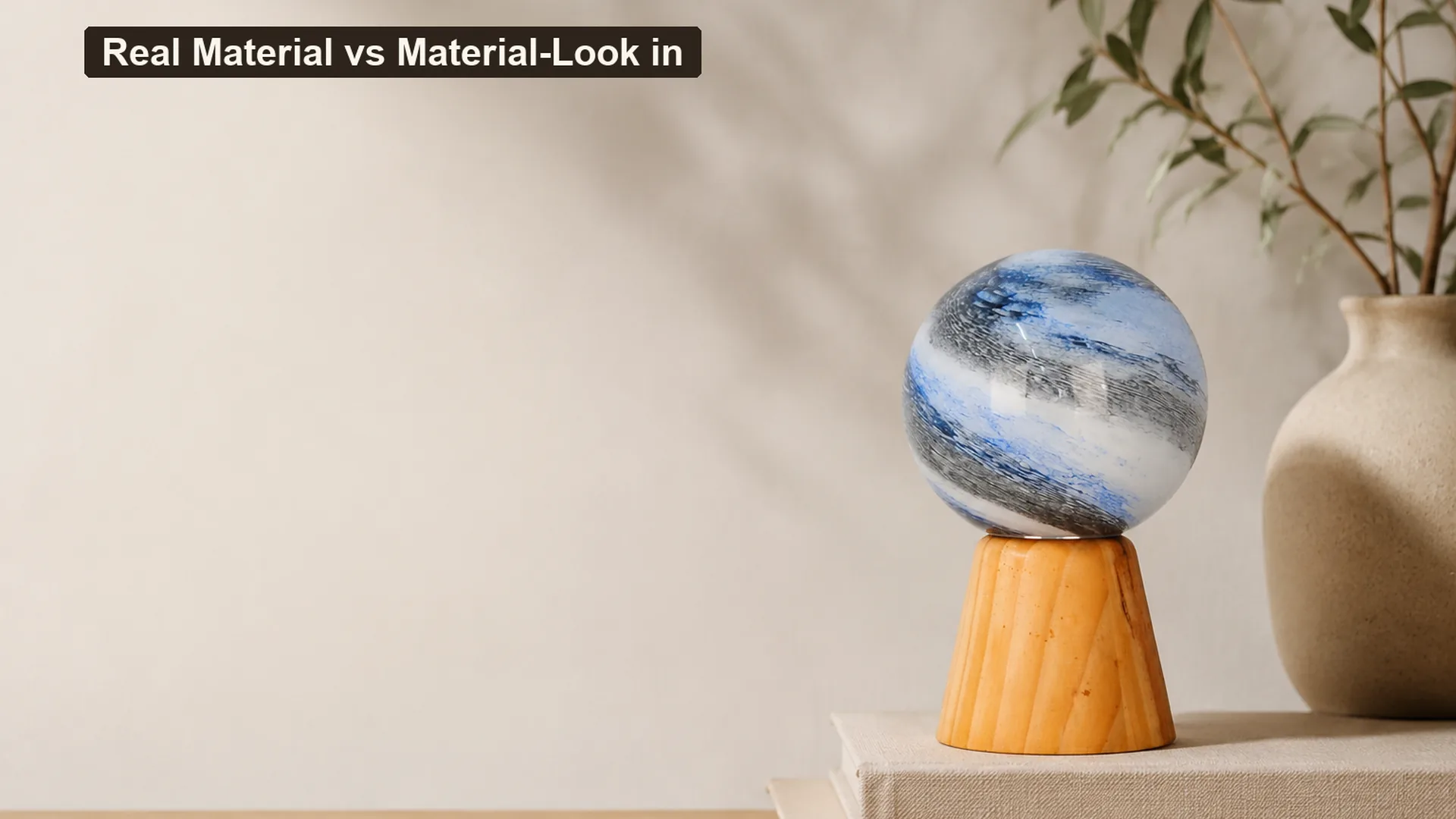 Real Material vs Material-Look in Tabletop Decor cover editorial scene