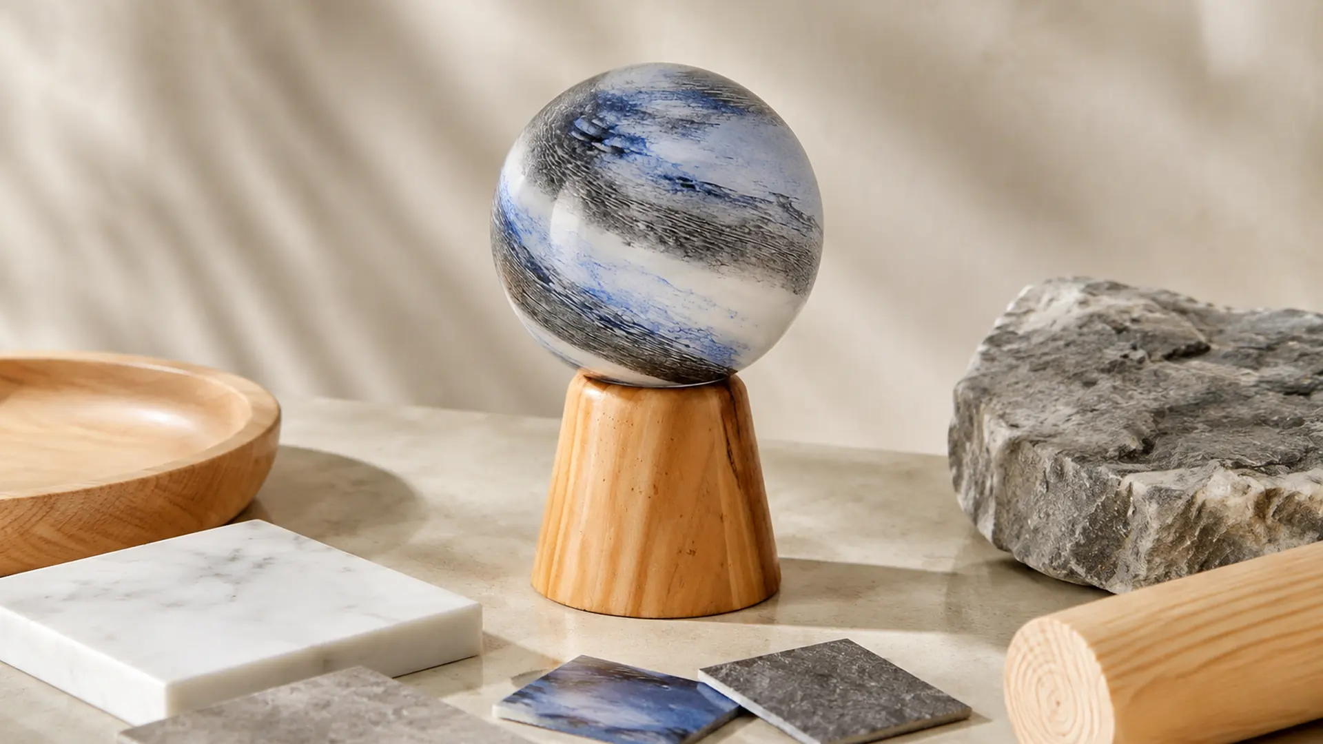 Material Look Vs Real Material material finish and scale comparison