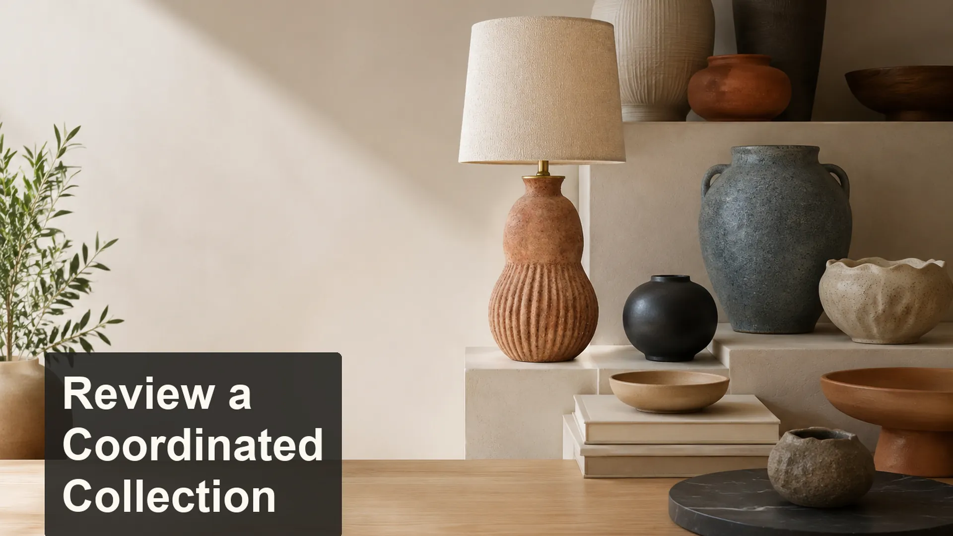 How to Review a Coordinated Lamps and Decor Collection editorial cover scene