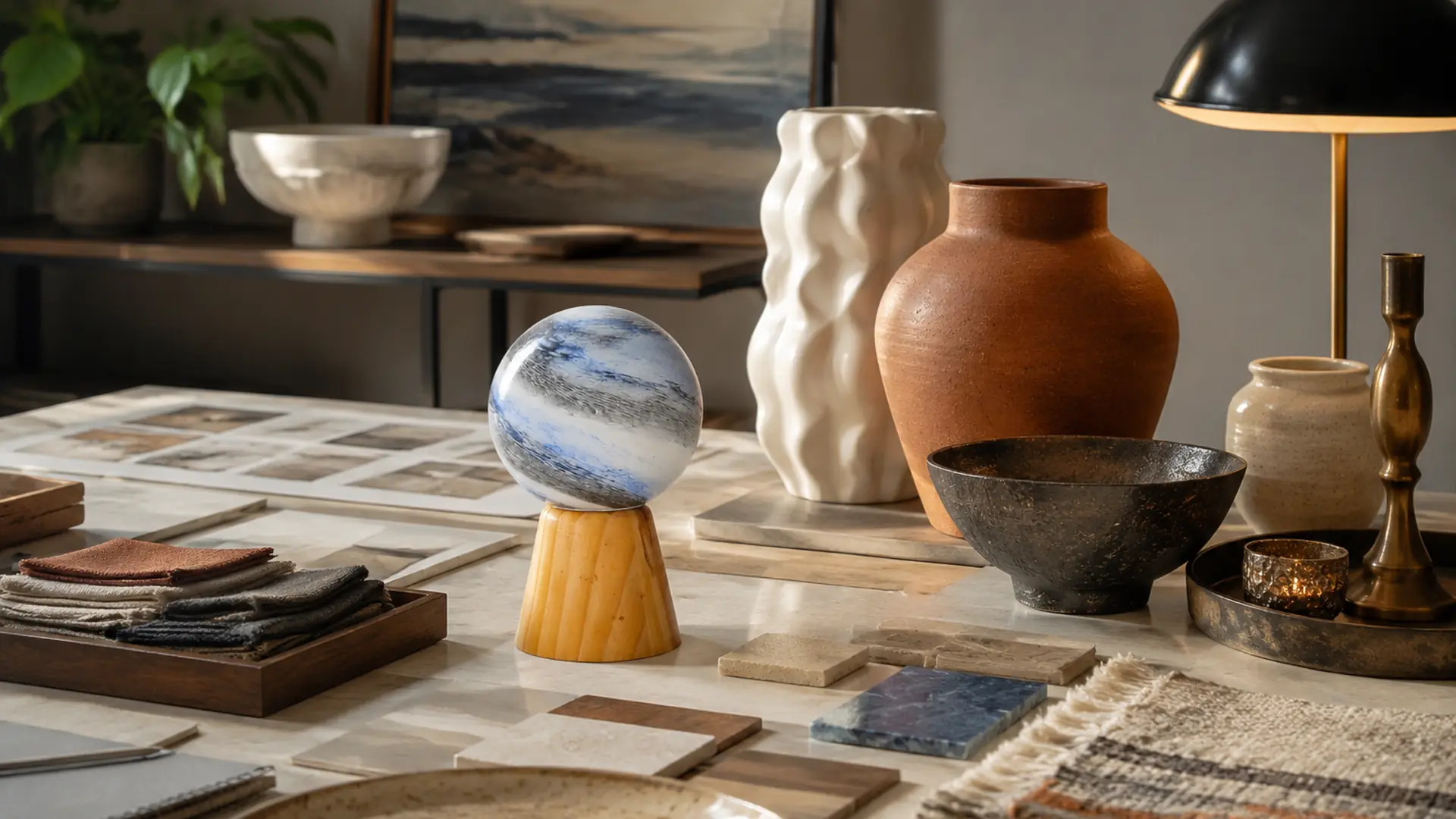 coordinated lamps and decor collection product brief and review process