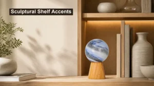 Sculptural Tabletop Accessories for Modern Shelves editorial featured image