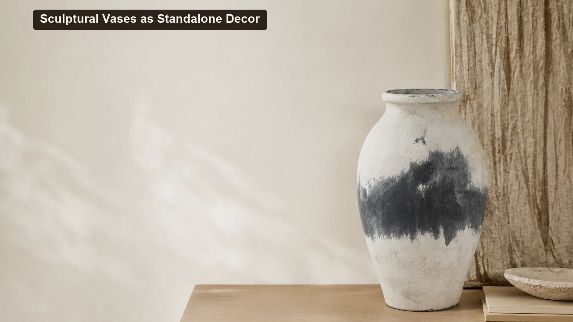 Sculptural Vases as Standalone Decor cover editorial scene