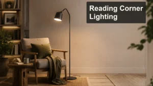 Slim Floor Lamps for Reading Corners editorial cover scene