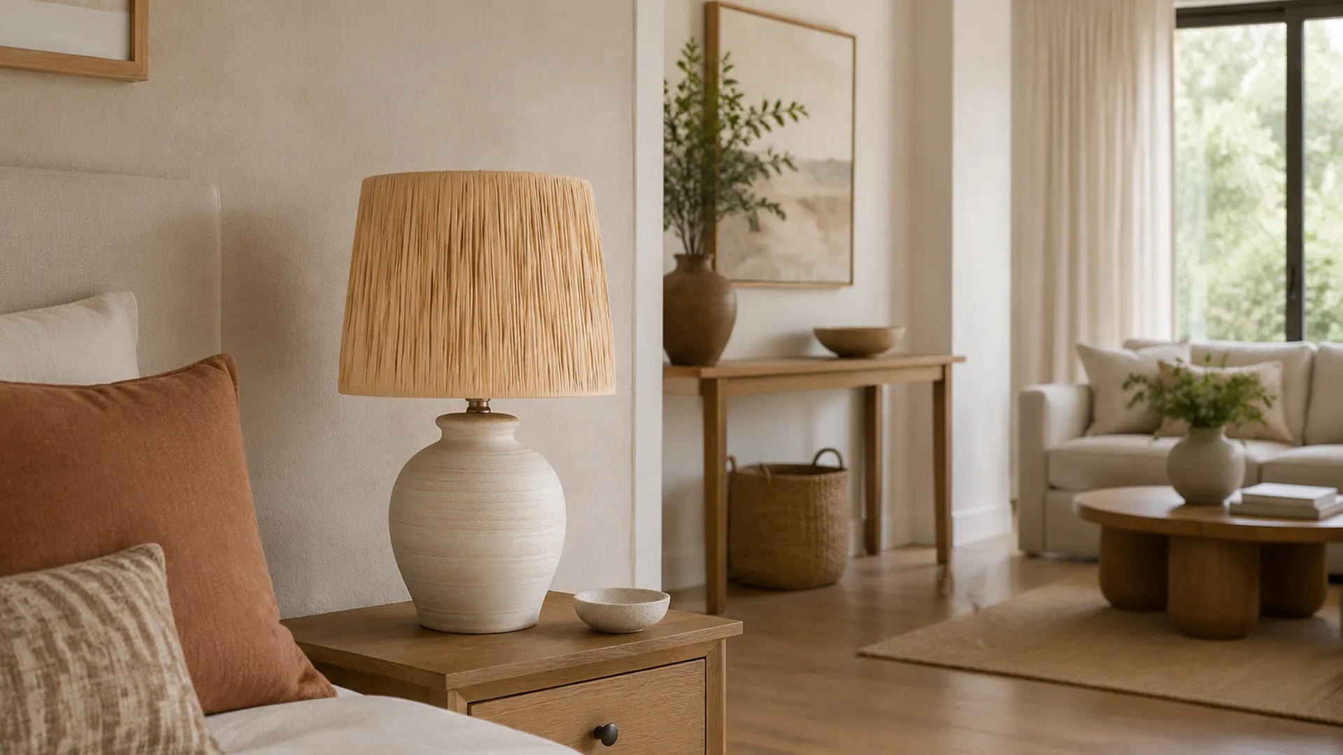 table lamp size guide in a distinct application scene