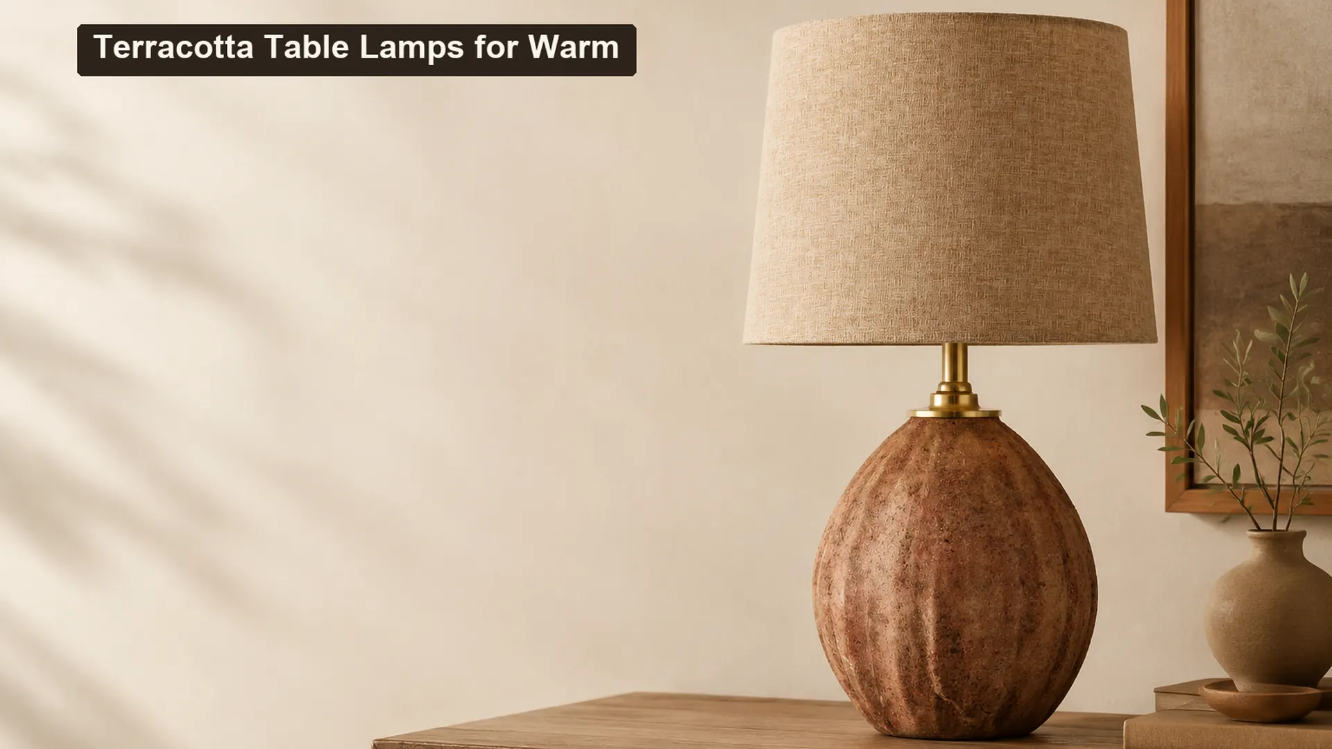 Terracotta Table Lamps for Warm Organic Spaces cover editorial scene