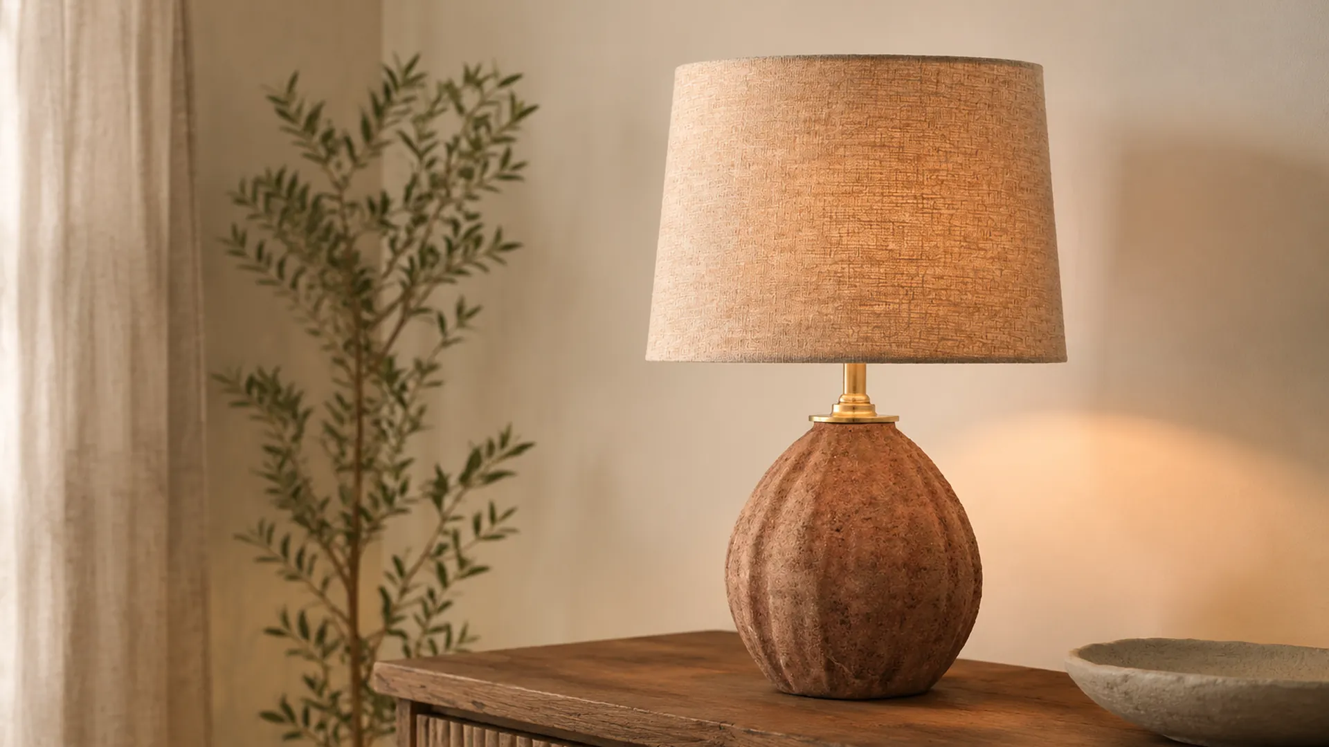Terracotta Table Lamps application and design relationship